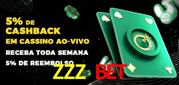 Promoções do cassino ao Vivo ZZZ BET